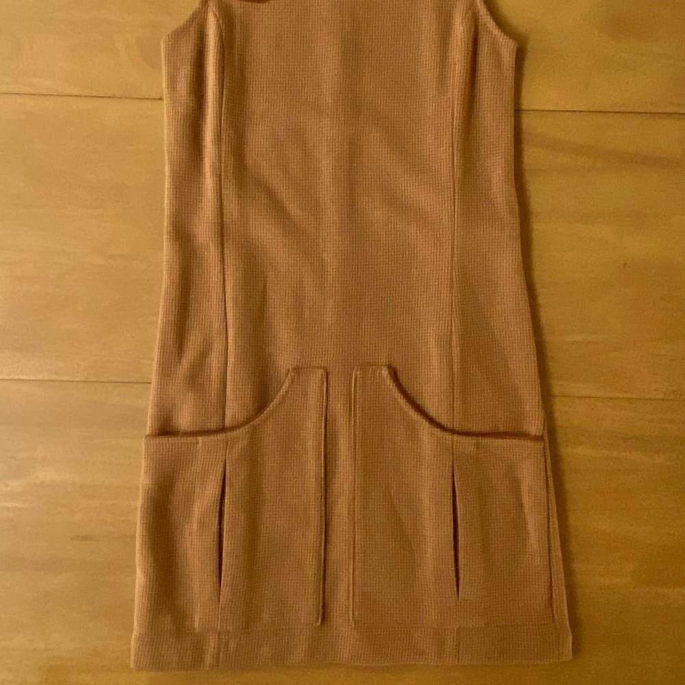 Vintage XS Ralph Lauren Houndstooth Shift Dress - Picture 6 of 9